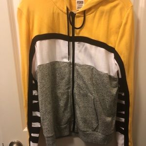 VS Pink zipper hoodie